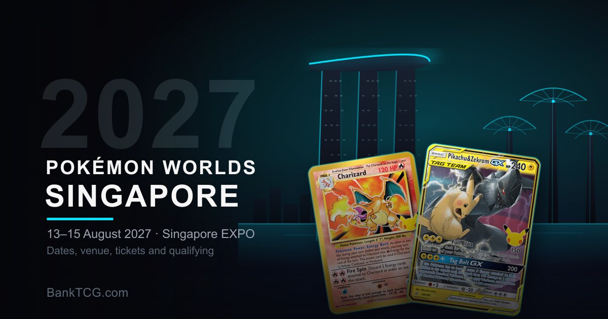 Pokémon Worlds 2027 Singapore: Dates, Venue & Tickets