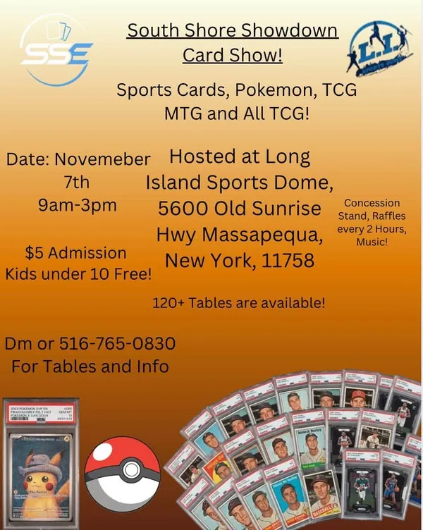 South Shore Showdown Card Show - Sports, Pokémon, & TCG